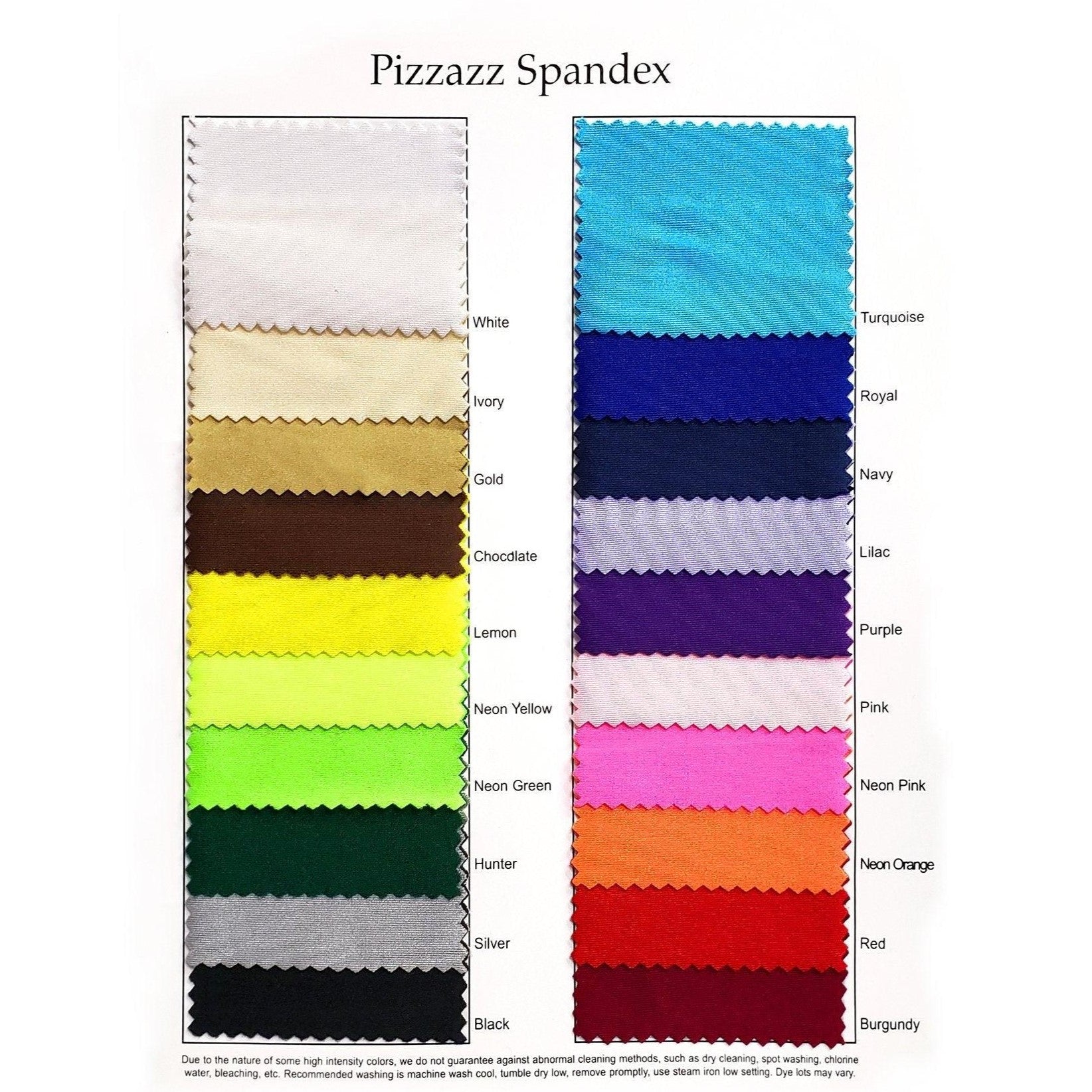 Spandex Fabric By The Yard