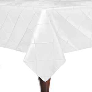 Square Bombay Pintuck Tablecloth - Premier Table Linens
