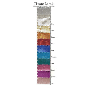 Tissue Lame Swatch Card & Sample