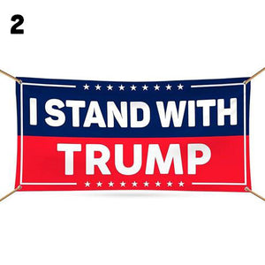 Trump Banners, Trump Flags, Made in USA