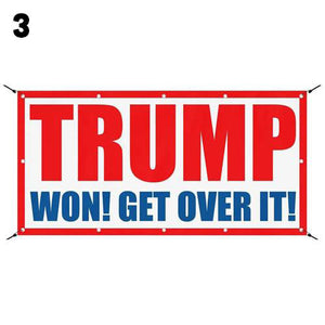 Trump Banners, Trump Flags, Made in USA