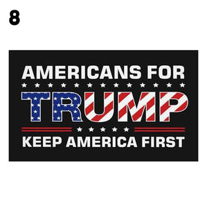 Trump Banners, Trump Flags, Made in USA