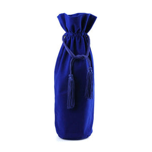 Custom Printed Velvet Wine Bag - Premier Table Linens