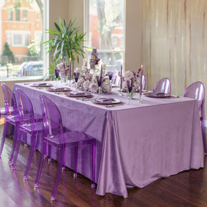 Rectangular Velvet Tablecloth