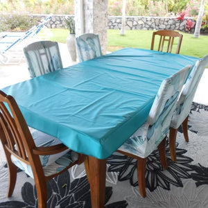 Vinyl Fitted Tablecloth Square or Rectangular, Fitted Table Topper - Premier Table Linens