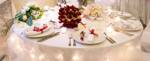 Dupioni Shantung Table Linen Rental