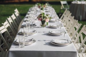 Rental Tablecloth and Event Table Linens, Poly Premier