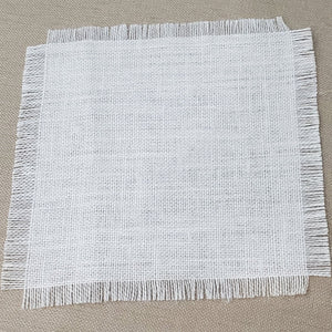 White 10" x 10" Havana Napkins - Premier Table Linens - PTL 