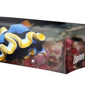 5-foot custom branded table throw for Aquarium