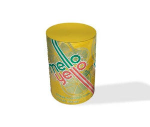 Custom printed water drum cover for Mello Yello soft drink company