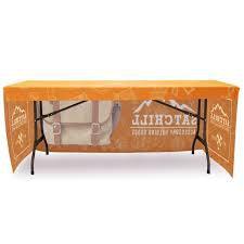 Custom print fitted logo table cover