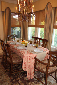 Rectangular Fitted Tablecloth Standard 29" Height Miranda Damask - Premier Table Linens - PTL 