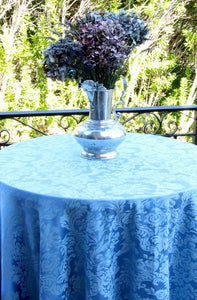 Round Miranda Damask Tablecloth - Premier Table Linens - PTL 