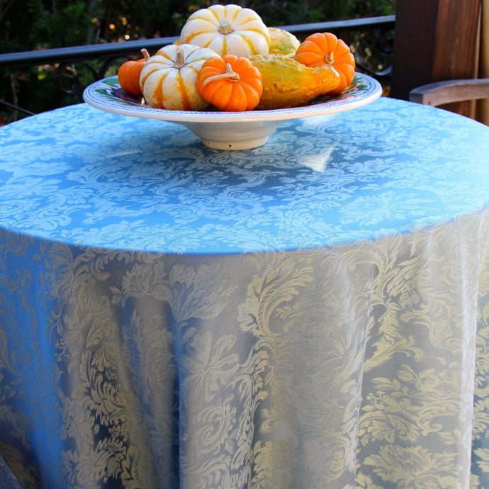 Round Miranda Damask Tablecloth - Premier Table Linens - PTL 