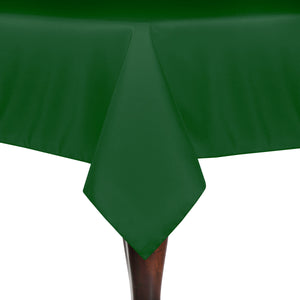 Emerald 54" x 54" Square Poly Premier Tablecloth - Premier Table Linens - PTL 