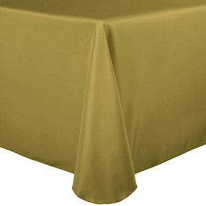 Acid Green 90" x 132" Rectangular Poly Premier Tablecloth - Premier Table Linens - PTL 