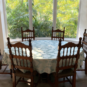 Alex Damask Oval Tablecloth - Premier Table Linens - PTL 