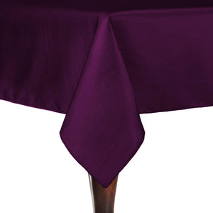 Aubergine 60" x 120" Rectangular Majestic Tablecloth - Premier Table Linens - PTL 