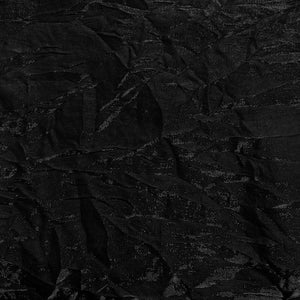 Black 120" Round Shalimar Tablecloth - Premier Table Linens - PTL 