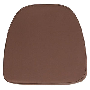 Brown Fabric Chiavari Chair Cushion - Soft, 1.75" - Premier Table Linens - PTL 