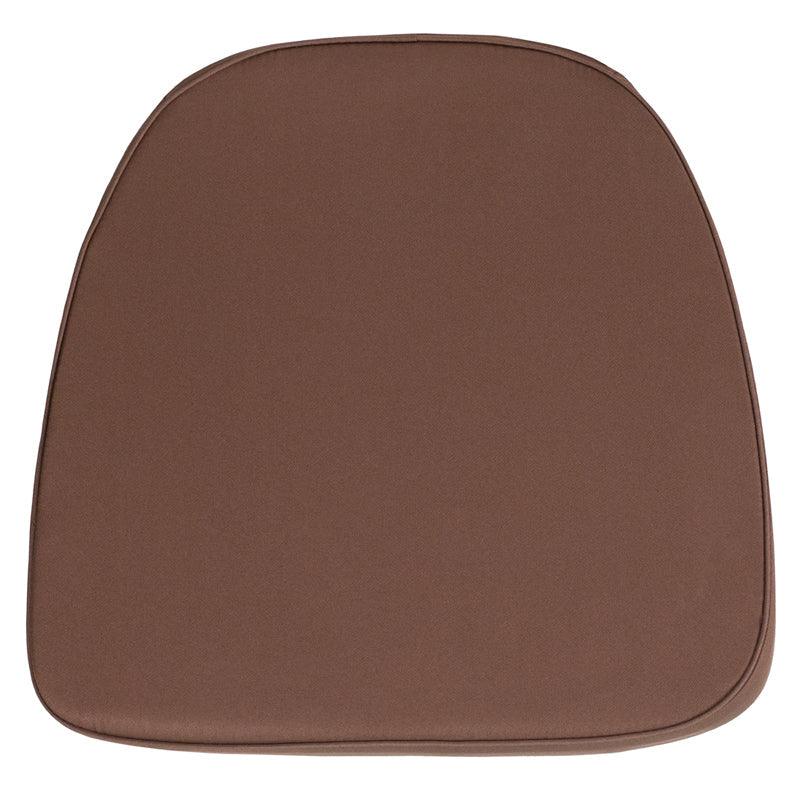 Brown Fabric Chiavari Chair Cushion - Soft, 1.75