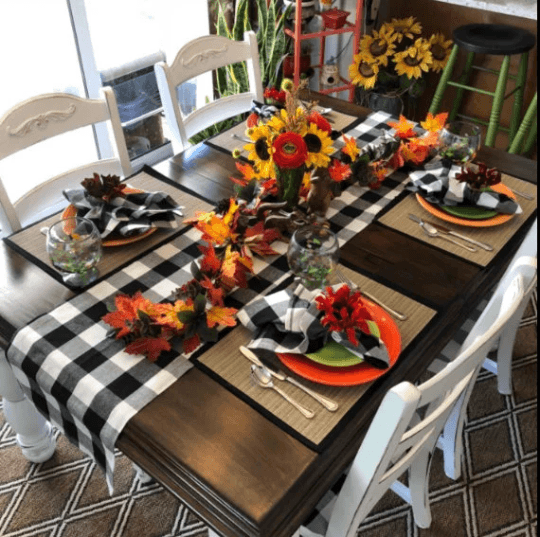 Buffalo Plaid Table Runner