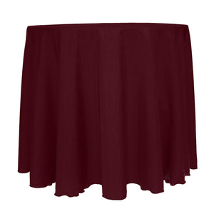 Burgundy 120" Round Majestic Tablecloth - Premier Table Linens - PTL 