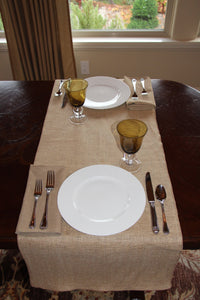 Burlap Table Runner - Premier Table Linens - PTL 