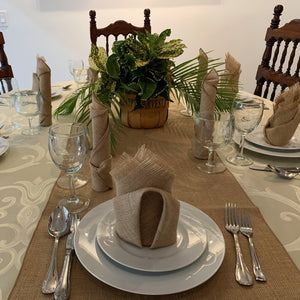 Burlap Table Runner - Premier Table Linens - PTL 