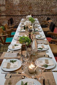 Burlap Table Runner - Premier Table Linens - PTL 