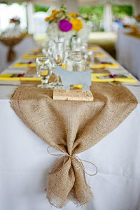 Burlap Table Runner - Premier Table Linens - PTL 