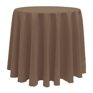 Cafe 108" Round Poly Premier Tablecloth - Premier Table Linens - PTL 