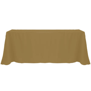 Cafe 90" x 132" Rectangular Poly Premier Tablecloth - Premier Table Linens - PTL 