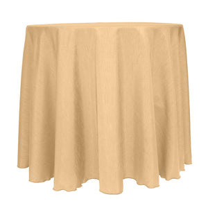 Camel 132" Round Majestic Tablecloth - Premier Table Linens - PTL 