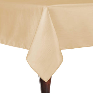 Camel 72" x 72" Square Majestic Tablecloth - Premier Table Linens - PTL 