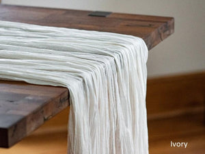 Cheesecloth Table Runner - Premier Table Linens - PTL 