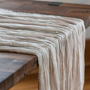 Cheesecloth Table Runner - Premier Table Linens - PTL 