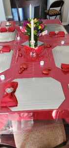 Clear Vinyl Tablecloth, Table Protector - Premier Table Linens - PTL 