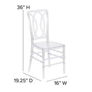 Crystal Ice Mayoral Chiavari Chair - Premier Table Linens - PTL 
