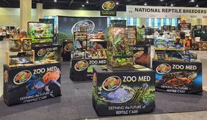 Tradeshow covers with all-over print for Zoo Med Reptile Breeders