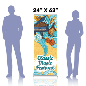 Banner Options Custom Printed Vinyl Retractable Banner