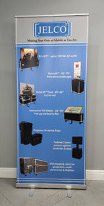 Custom Pull Up banner for the Jelco corporation
