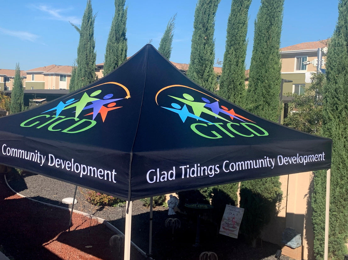 tent personalized Custom Tents With Logo 10' x 10'