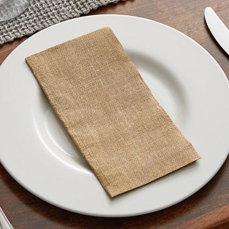 Premier Table Linens Burlap Napkin