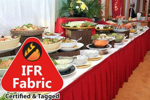 Fire Retardant Table Skirt - Premier Table Linens - PTL 