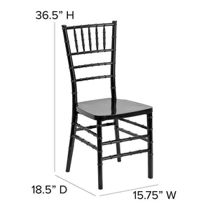 Hercules Premium Black Resin Chiavari Chair - Premier Table Linens - PTL 