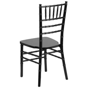 Hercules Premium Black Wood Chiavari Chair - Premier Table Linens - PTL 