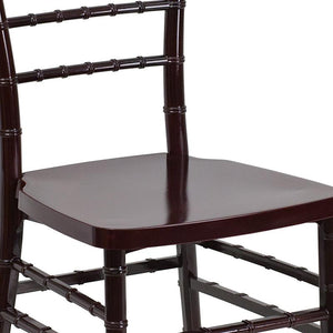 Hercules Premium Mahogany Resin Chiavari Chair - Premier Table Linens - PTL 