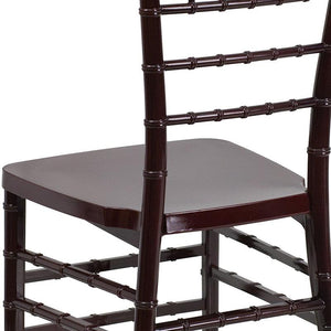 Hercules Premium Mahogany Resin Chiavari Chair - Premier Table Linens - PTL 