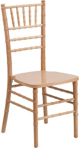 Hercules Premium Natural Wood Chiavari Chair - Premier Table Linens - PTL 